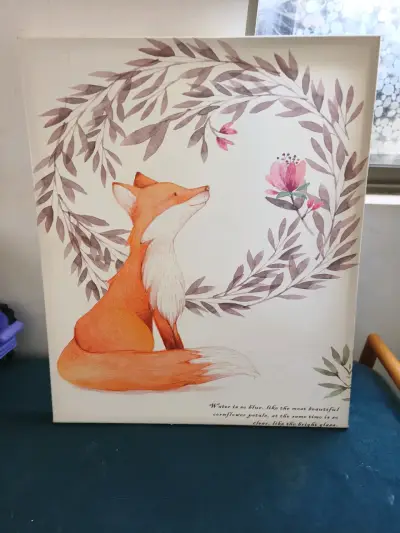 Cuadro decorativo con diseño de oso - miniatura 2