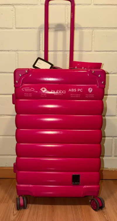 Maleta Bubba Talla M fucsia con ruedas 360° - miniatura 1