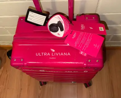 Maleta Bubba Talla M fucsia con ruedas 360° - miniatura 2