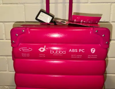 Maleta Bubba Talla M fucsia con ruedas 360° - miniatura 4