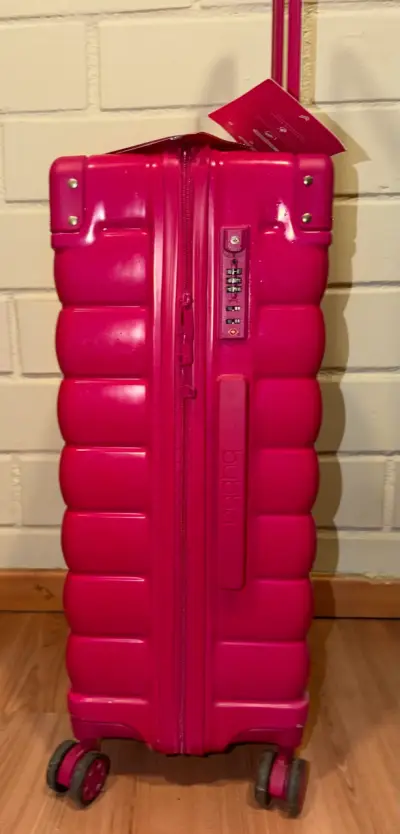 Maleta Bubba Talla M fucsia con ruedas 360° - miniatura 5