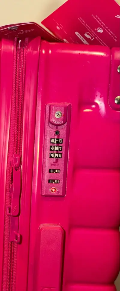 Maleta Bubba Talla M fucsia con ruedas 360° - miniatura 6
