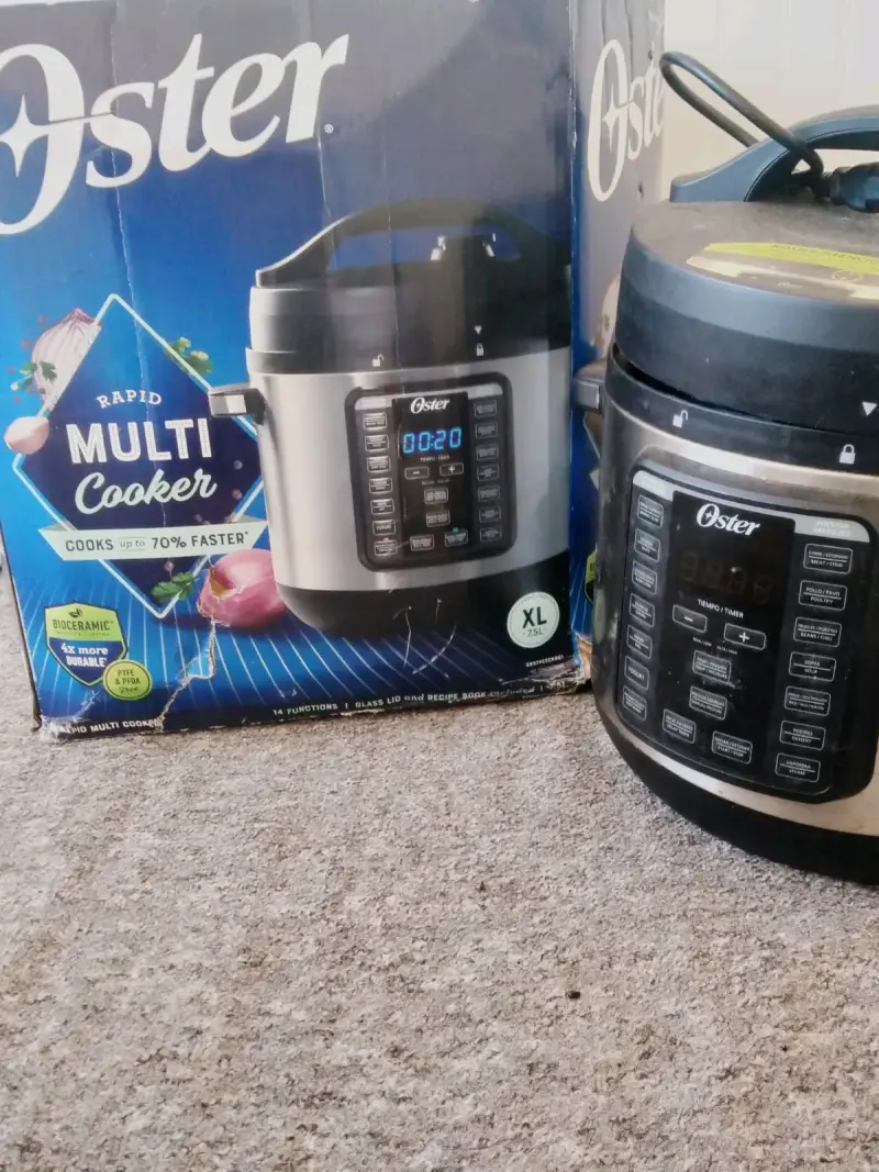 Olla multifuncional Oster 7.5L biocerámica - 1