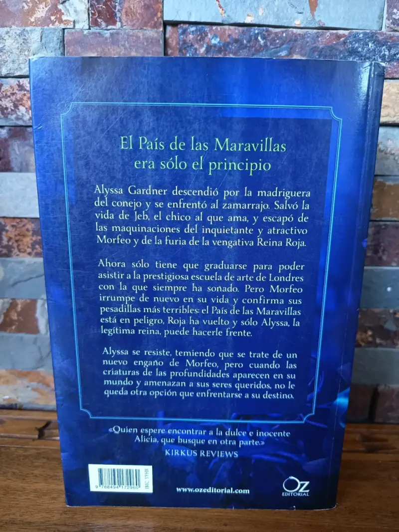 Libro "Delirios" de A.G. Howard original - 2
