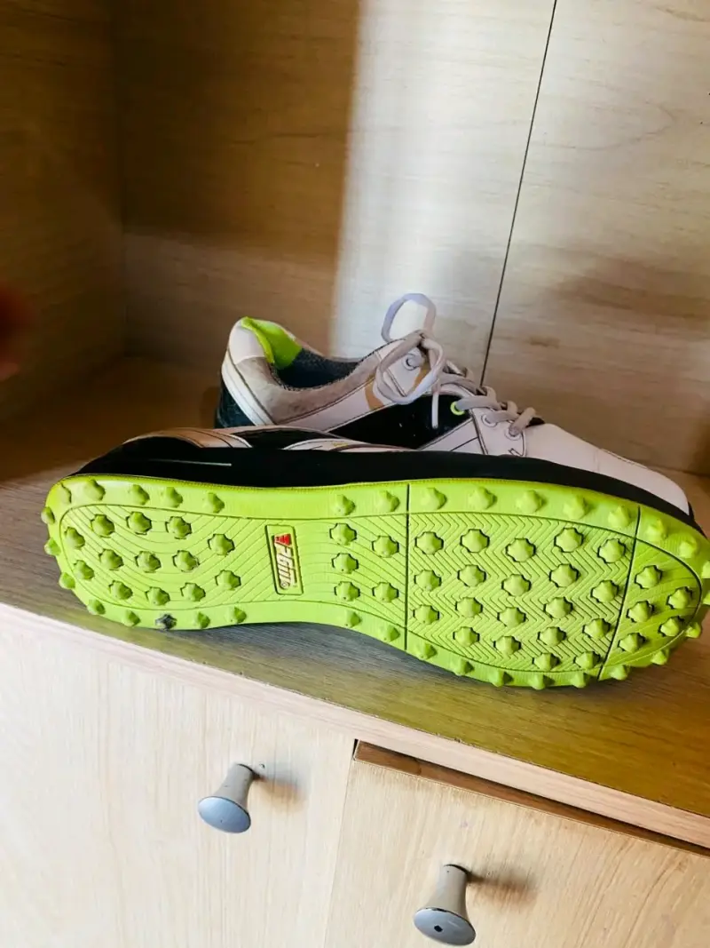 Zapatillas de golf PGM Tour blancas - 2
