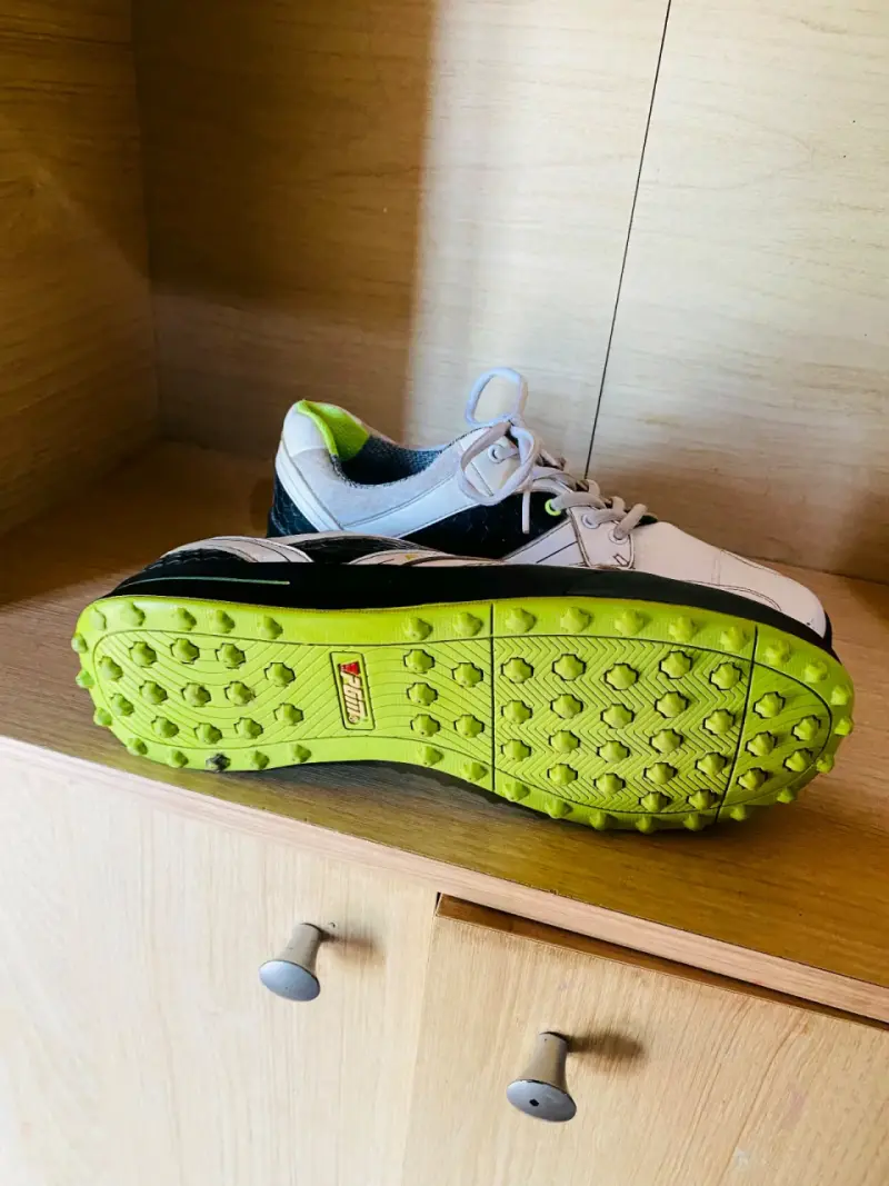 Zapatillas de golf PGM Tour blancas - 3