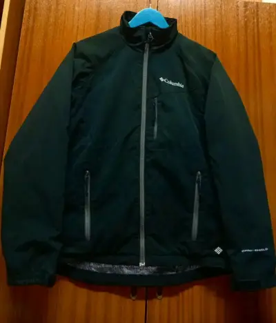 Chaqueta Columbia negra Omni-Shield - miniatura 1