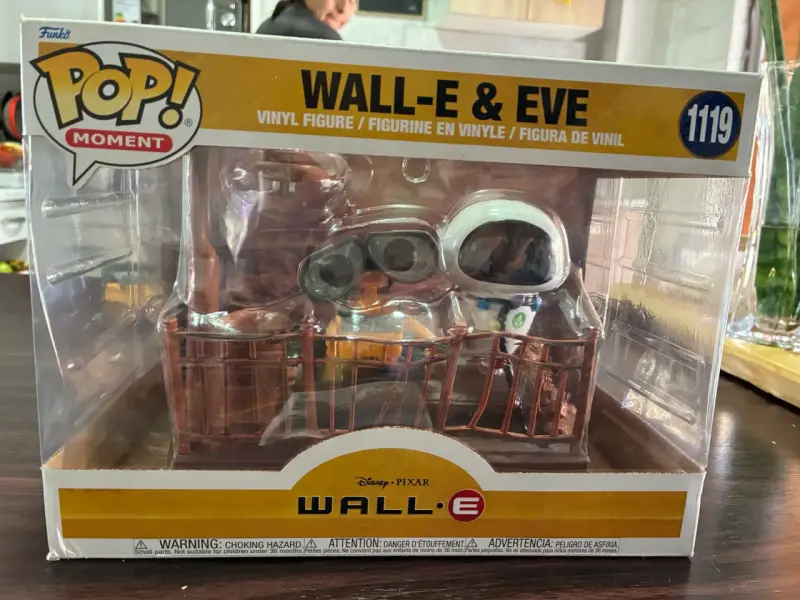 Figura Funko Pop Wall-E y Eve