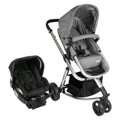 Coche de bebé Infanti con silla de auto - miniatura 1