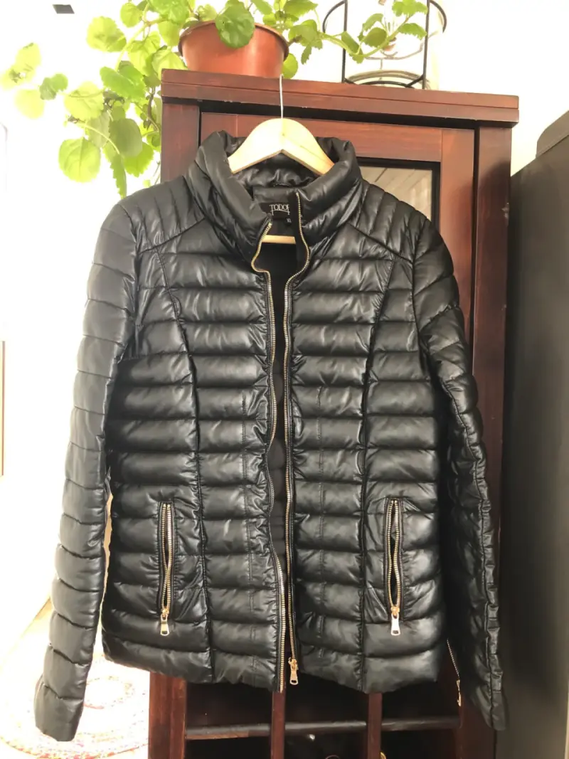 Chaqueta de cuero negra Todopiel XL - 2