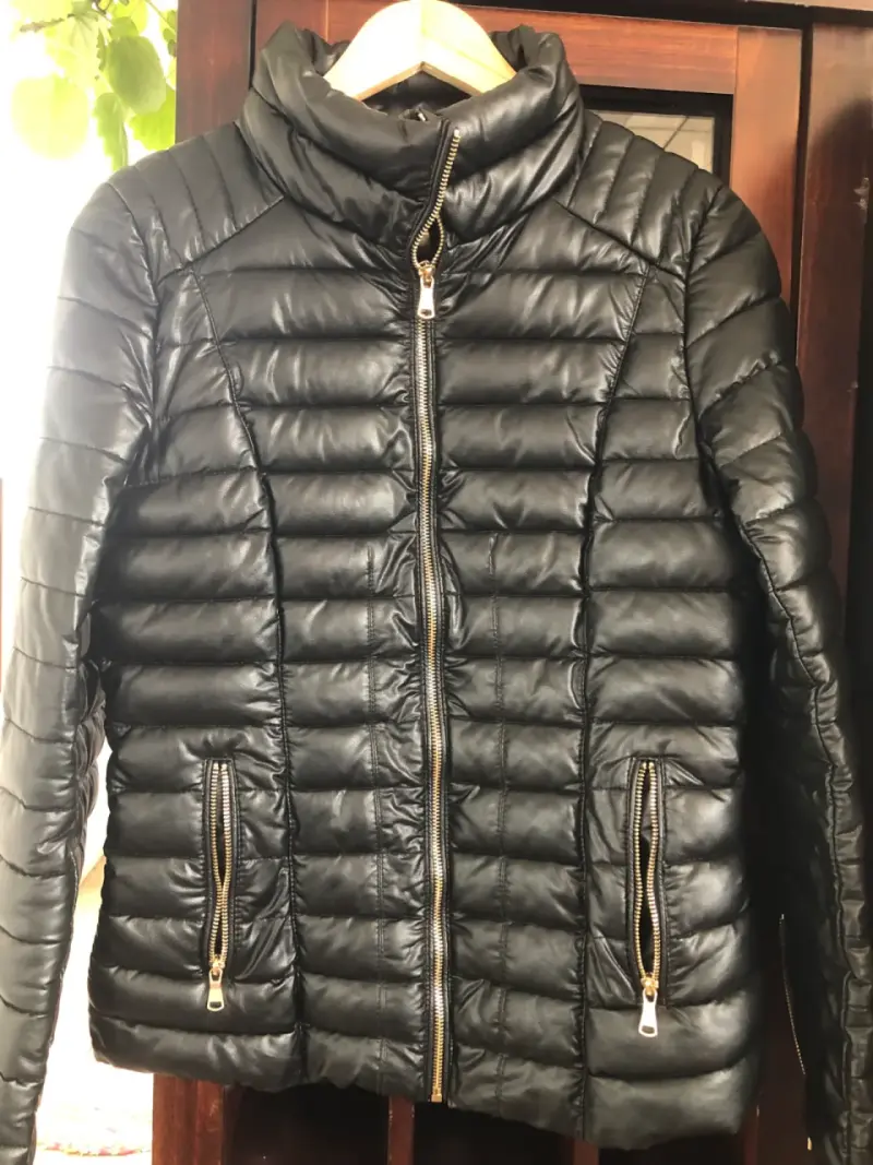 Chaqueta de cuero negra Todopiel XL - 3