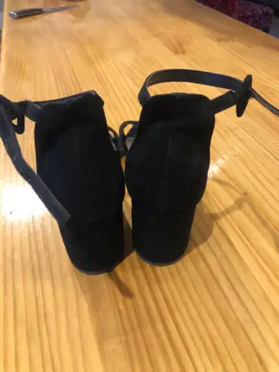 Sandalias negras de tacón Zalando - miniatura 5
