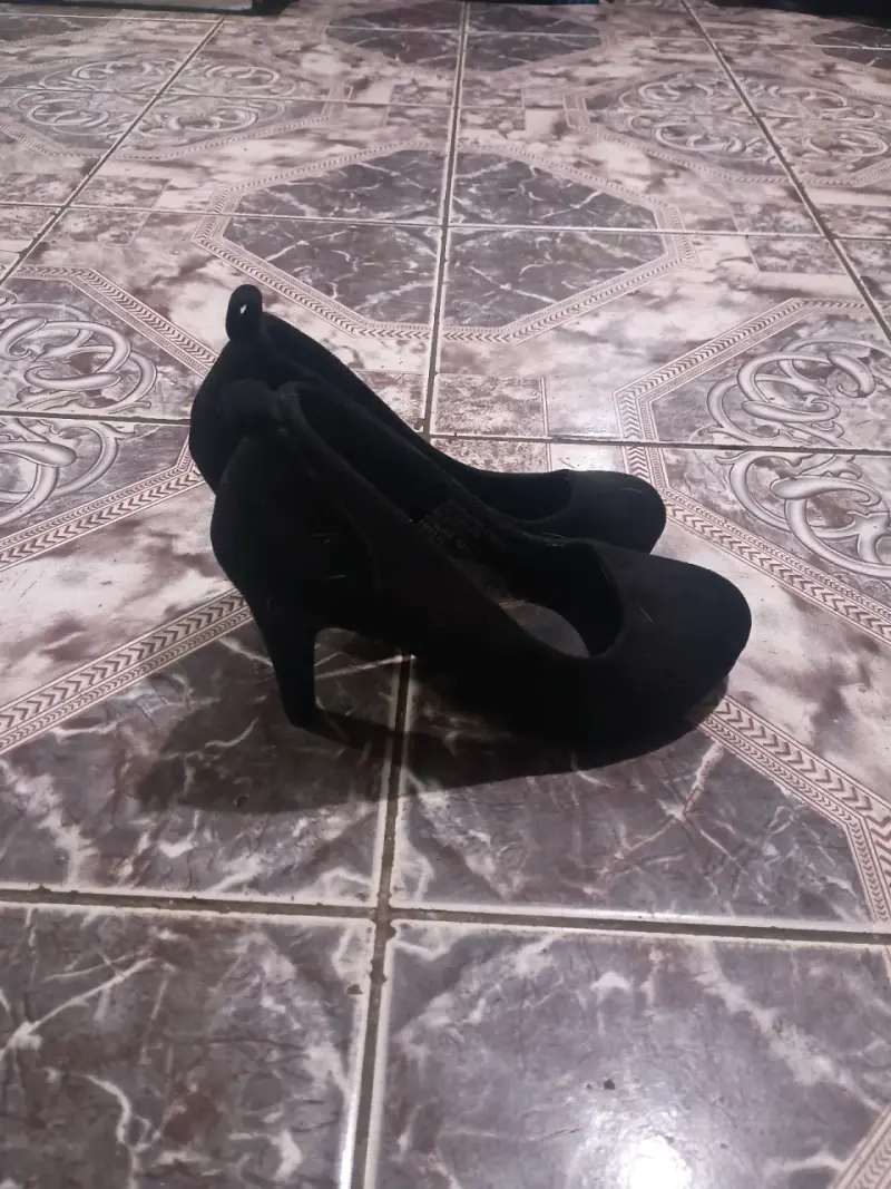 Zapatos de tacón negro elegantes - 3