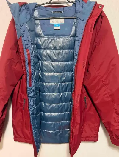 Parka Columbia Oak Harbor II original color burdeo - miniatura 5