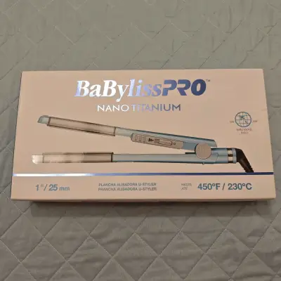 Plancha alisadora BaBylissPRO Nano Titanium - miniatura 1