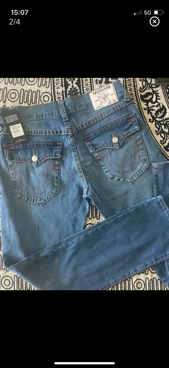 Jeans True Religion azul clásico - 2