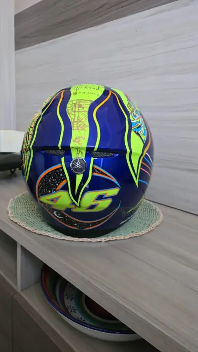 Casco AGV Soleluna 5 Continentes VR46 - miniatura 3