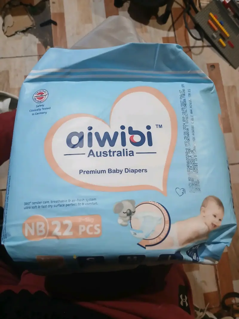 Pañales Aiwibi Australia NB 22 piezas - 1