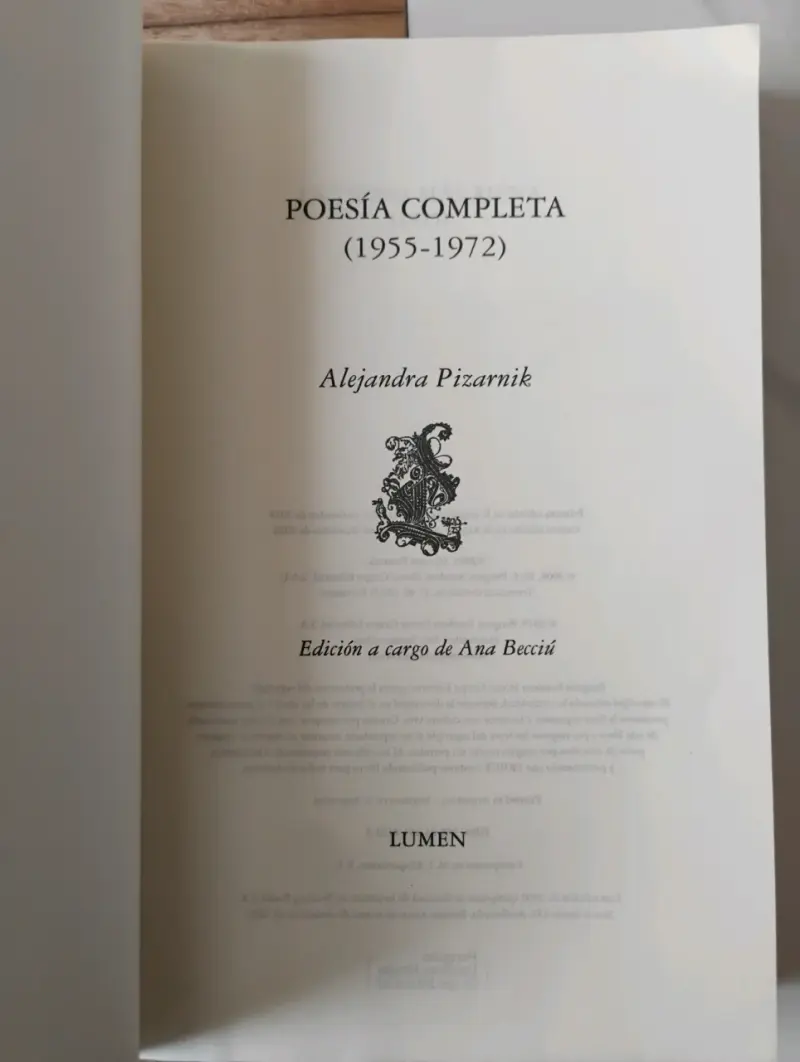 Poesía Completa de Alejandra Pizarnik - 2