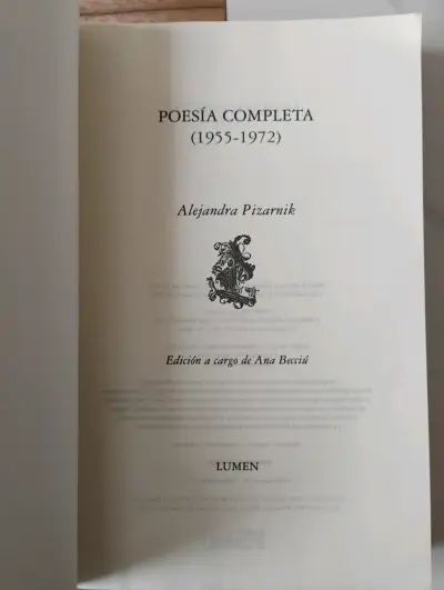 Poesía Completa de Alejandra Pizarnik - miniatura 2