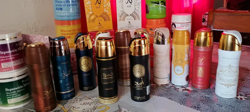 Set de perfumes arabes cremas para cabello hidrat - 2