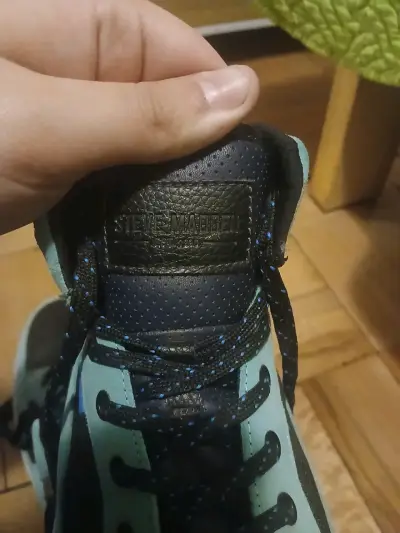 Zapatillas Steve Madden verde y negro - miniatura 1