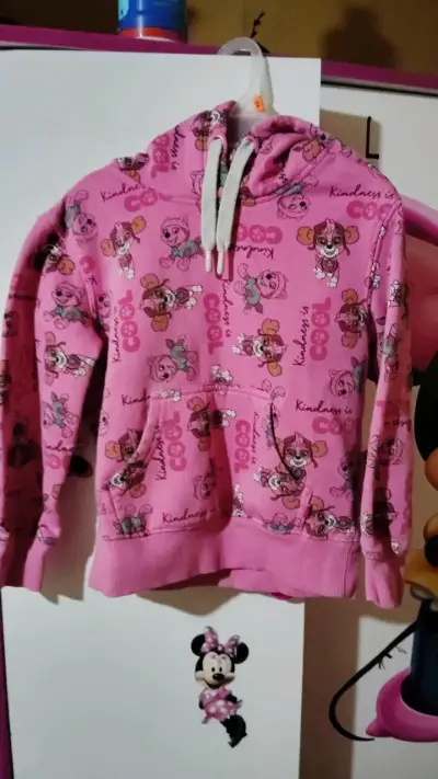 Polerón infantil Paw Patrol rosa - miniatura 1