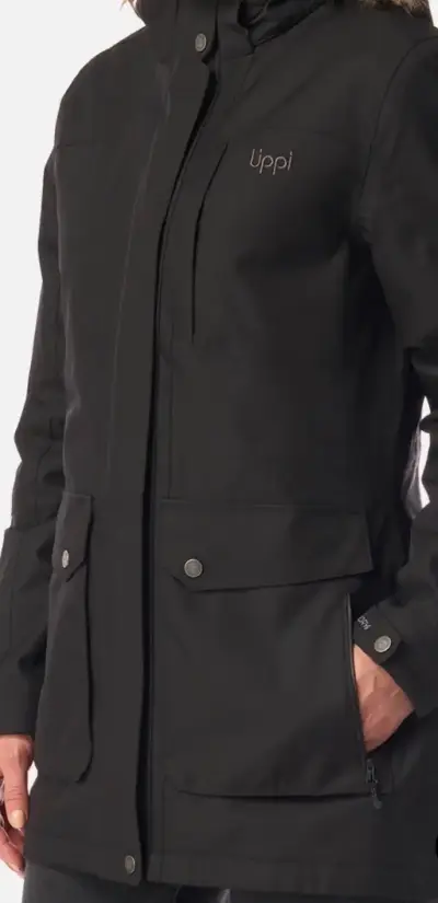 Parka negra modelo Puelo, marca Lippi - miniatura 4