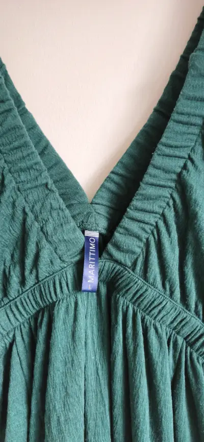 Vestido verde Marittimo elegante - miniatura 1