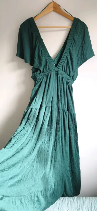Vestido verde Marittimo elegante - miniatura 3