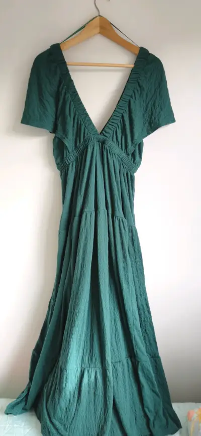 Vestido verde Marittimo elegante - miniatura 5