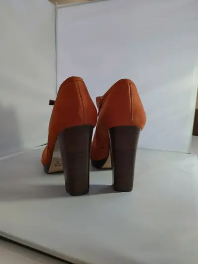 Botines de tacón alto color marrón - miniatura 2