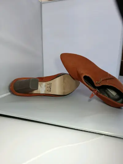 Botines de tacón alto color marrón - miniatura 3