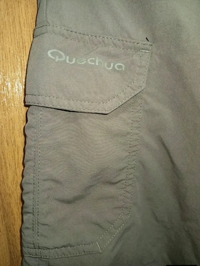 Pantalones Quechua cargo verde oliva para hombre - 2