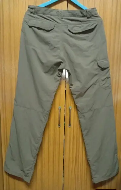 Pantalones Quechua cargo verde oliva para hombre - miniatura 4