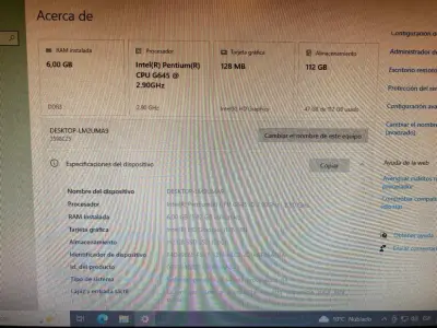 PC IntelPentium 2.90GHz + SSD + Monitor + 6GB RAM - miniatura 3