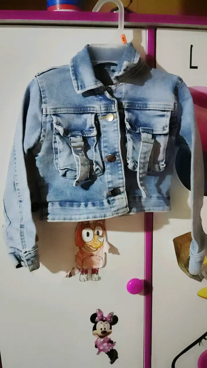 Chaqueta de mezclilla para niña - 1