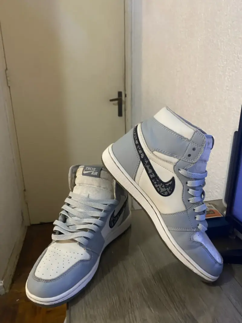 Zapatillas Nike Air Dior grises - 1