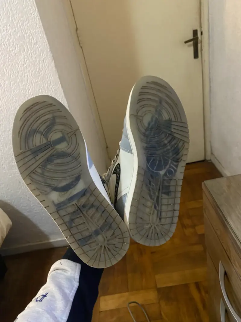 Zapatillas Nike Air Dior grises - 4
