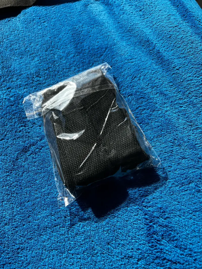 Correas de levantamiento de pesas negras - 2