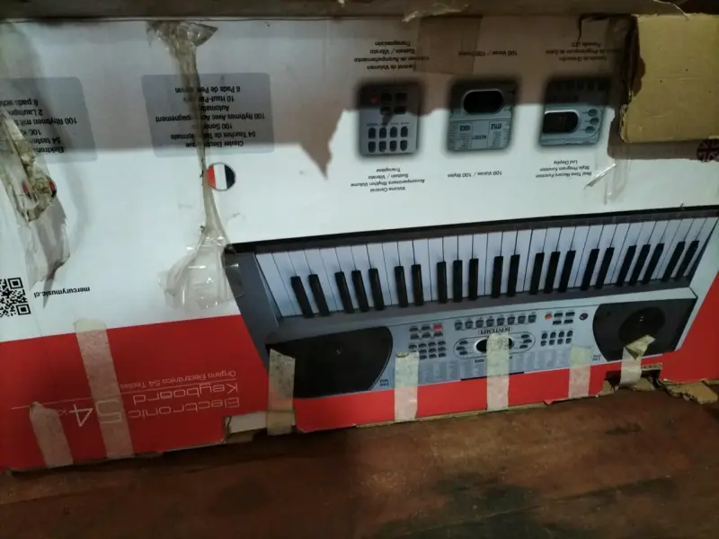 Teclado electrónico Bontempi con adaptador - 4