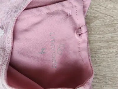 Vestido de niña rosa con encaje talla 4 - miniatura 2