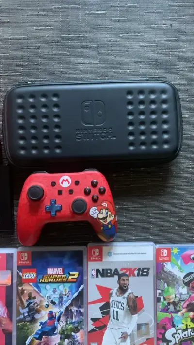 Consola Nintendo Switch con juegos y accesorios - miniatura 4