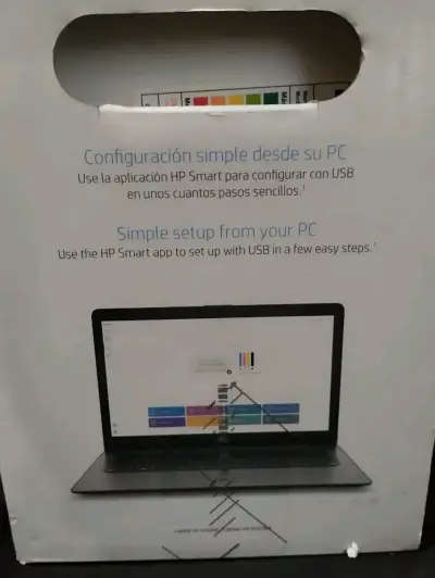 Impresora HP con configuración USB fácil - miniatura 1