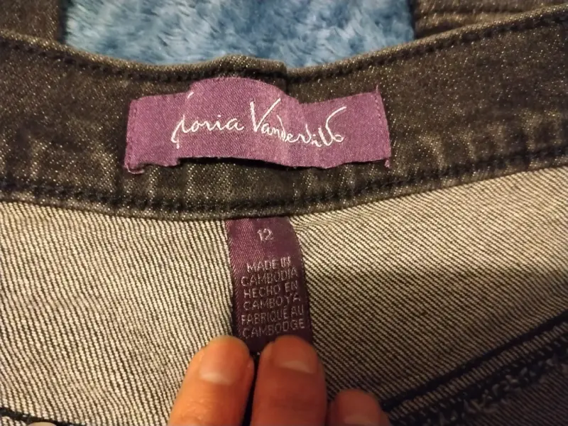 Jeans negros Gloria  Vanderbit nuevos - 7