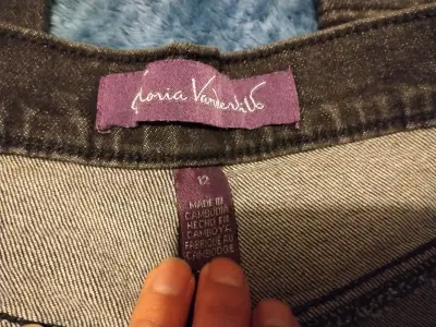 Jeans negros Gloria  Vanderbit nuevos - miniatura 7