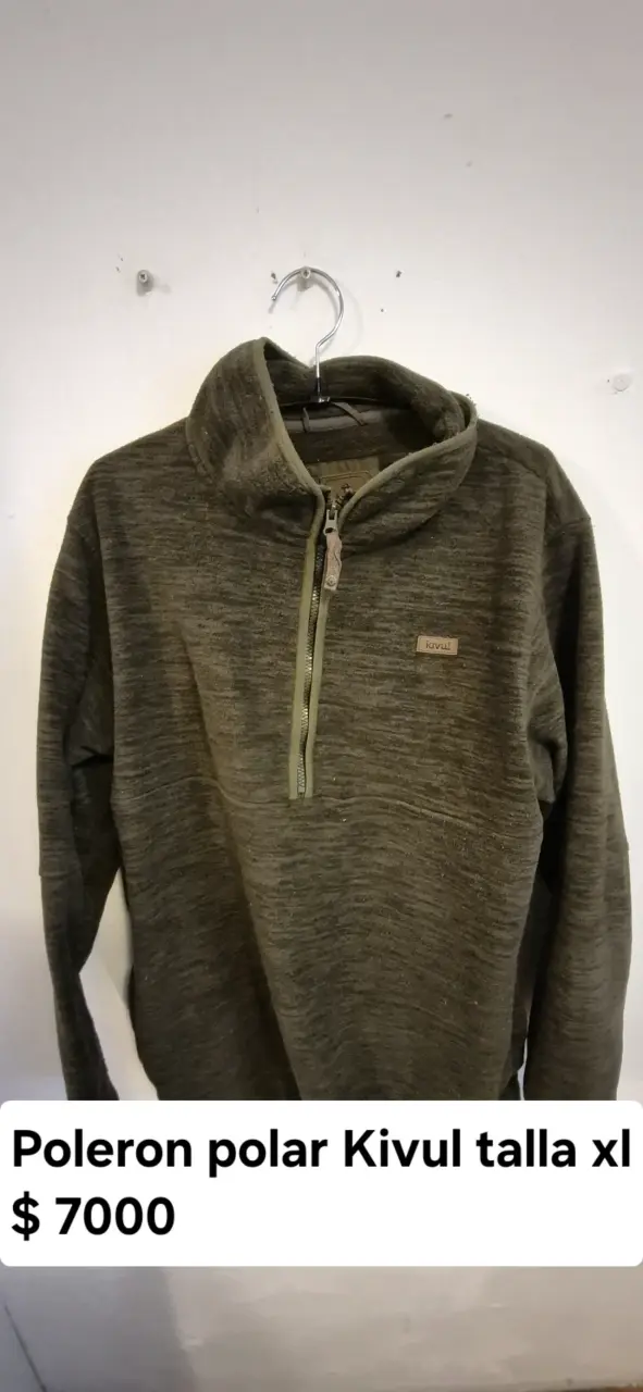 Polerón polar Kivul talla XL