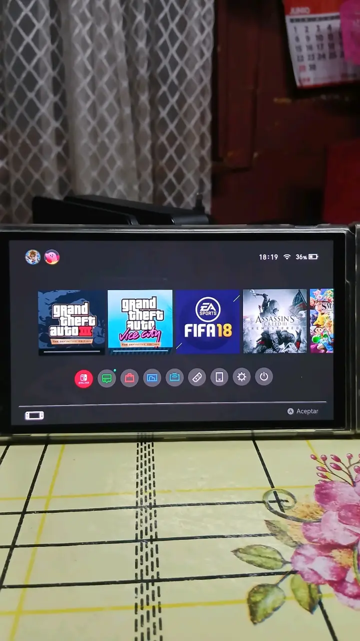 Consola Nintendo Switch oled con juegos - 6