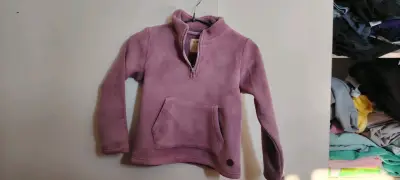 Polar morado para niños con cierre - miniatura 1