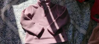 Polar morado para niños con cierre - miniatura 2